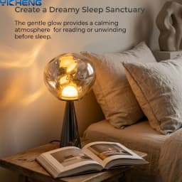 365mm High Modern Nordic Minimalist Touch Desk Lamp Rechargeable Night Light Portable Bedroom Bedside Table Atmosphere Light