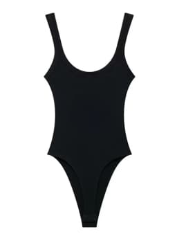 Skinny Ribbed Bodysuits for Women, O Neck, Straps, Snap-Button, Female Playsuits, Sexy Fashion
