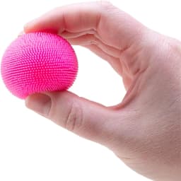 Needoh Mini 3 Pack Fuzz Ball Stress Teenie Squishy Sensory Toy The Groovy Glob Relief Fidget Non-Toxic Soft Balls for ADHD Gift