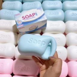 Simulation Soap Shape Squishy Toy PU Stress Reliever Decompression Anti-Anxiety Soft Slow Rebound Squeeze Gift Office Desk