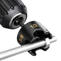 Aluminum Alloy Threaded Rod Nut Runner Tools Nuts Remover Bolt Extractor Tool Nuts Spinning Drill Kit for Impact Drills
