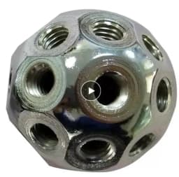 CL-VMC011 26hole Ball Connector for Led Pixel Bar Multiple 26 Holes Ball for 360 Tube Light