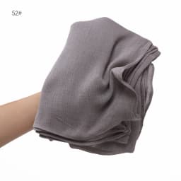 New Arrival Crinkle Rayon Hijab Women Muslim Scarf Shawls Solid Headscarf Wraps Big Size Plain Islamic Turban Headbands Foulard