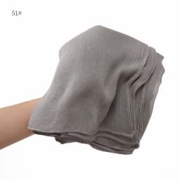New Arrival Crinkle Rayon Hijab Women Muslim Scarf Shawls Solid Headscarf Wraps Big Size Plain Islamic Turban Headbands Foulard