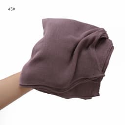 New Arrival Crinkle Rayon Hijab Women Muslim Scarf Shawls Solid Headscarf Wraps Big Size Plain Islamic Turban Headbands Foulard