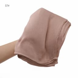 New Arrival Crinkle Rayon Hijab Women Muslim Scarf Shawls Solid Headscarf Wraps Big Size Plain Islamic Turban Headbands Foulard