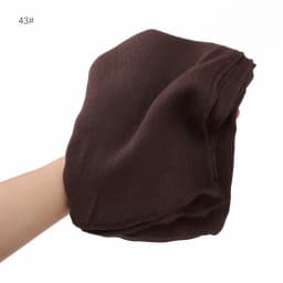 New Arrival Crinkle Rayon Hijab Women Muslim Scarf Shawls Solid Headscarf Wraps Big Size Plain Islamic Turban Headbands Foulard
