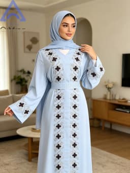 Muslim Diamonds Robe Woman Floral Closed Abaya With Hijab Set Dubai Luxury Arabian Ramadan Dresses Islam Malaysian Prayer Outfit