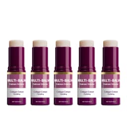Calcium Skincare Set-Antioxidant Firming Serum Cream Fade Fine Lines Brighten Eye Patches Multi Balm Collagen Boosting Face Care
