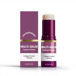 Calcium Skincare Set-Antioxidant Firming Serum Cream Fade Fine Lines Brighten Eye Patches Multi Balm Collagen Boosting Face Care