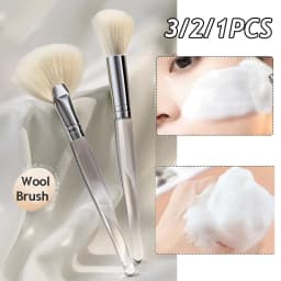 Facial Cleanser Brush Soft Face Massage Fan Wash Brush Pore Cleanning Exfoliating Beauty Face Mask Brush Portable Skin Care Tool