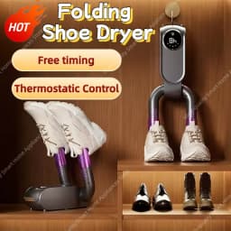 Foldable Constant Warm Air Boot Dryer Heater Electric UV Shoe Dryer Household Sterilization Deodorization Footwear Dryer 2026