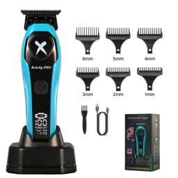BRDCLIP Professional 7500RPM Barber Hair Clipper Set DLC Blade Base Charger 2-Speed Hair Trimmer Salon Use for Men Shaver