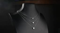 KNOBSPIN D VVS1 Moissanite Pandent Necklace s925 Sterling Silver Plated 18k White Gold GRA Certified Dainty Necklaces for Women