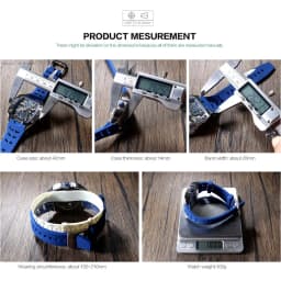 MEGIR 8602 Fashion Orange Automatic Watch Men Waterproof Luminous Mechanical Wristwatch with Tonneau Hollow Dial Silicone Strap