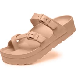KIDMI New Fashion Women Sandals Comfortable Women's Slippers High Quality EVA Women Flip-flops Nonslip Soft Integrated Slippers