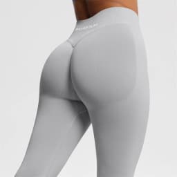 2026 Bum Shaping Leggings Women Seamless Sports Yoga Pants Low Ribbed Band Gym Clothes Fitness Workout Scrunch Butt Tight