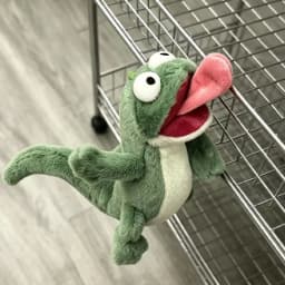 Mint Green Lizard Cute Vocal Toy Magnetic Tongue Lizard Abstract Plush Toy Anime Creative Birthday Gift Cute Plush Toys for Kid
