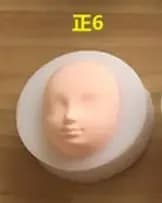 DIY Baby Face Silicone Mold Fondant Molds Cake Decorating Tools Soap Molds Handmade Craft Clay Dolls Face Mould