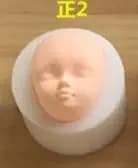 DIY Baby Face Silicone Mold Fondant Molds Cake Decorating Tools Soap Molds Handmade Craft Clay Dolls Face Mould