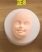 DIY Baby Face Silicone Mold Fondant Molds Cake Decorating Tools Soap Molds Handmade Craft Clay Dolls Face Mould