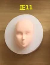 DIY Baby Face Silicone Mold Fondant Molds Cake Decorating Tools Soap Molds Handmade Craft Clay Dolls Face Mould