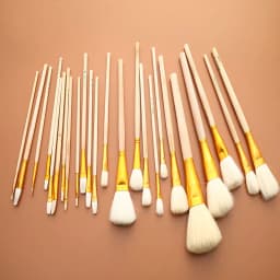12/24pcs Art Wool Brush Set For Ceramic Glaze/painting Coloring Watercolor Paint Acrylic Craft DIY Painting Pen Art Supplies