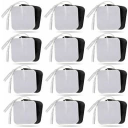 100P/50P 4x4cm Muscle Stimulator Electrode Pads Non-woven Fabric Self Adhesive Replacement Pads for Tens Digital Machine
