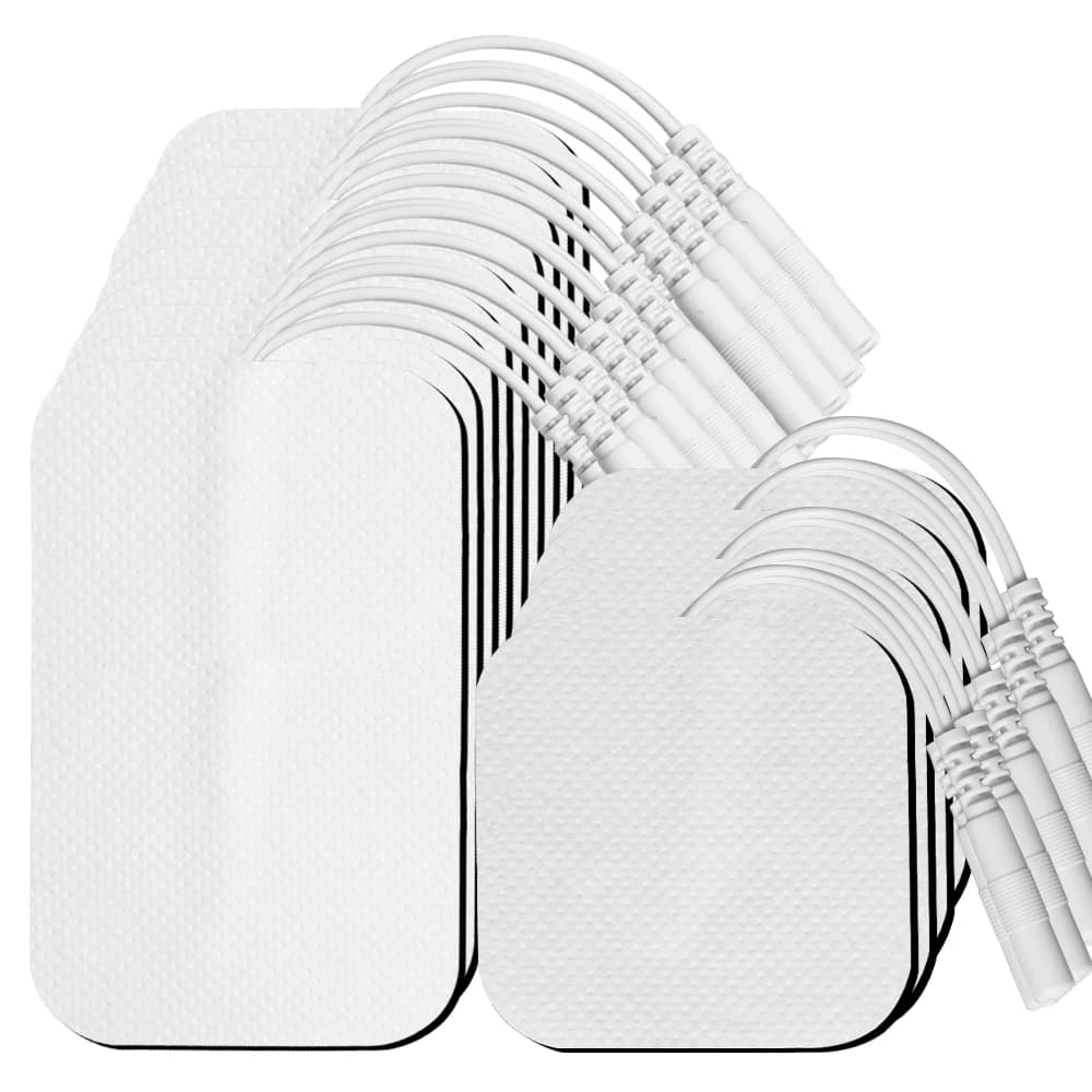10/20pcs Tens Muscle Electrostimulator Patches EMS Body Massager Low Frequency Massage Pads Replacement Electrodes Pads