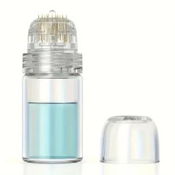 20Pins Micro Titanium Needle 0.25mm Skin Care Bottle Reusable