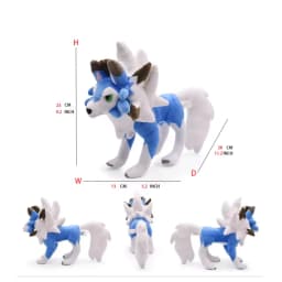 Pokemon Plush Set Rayquaza Charizard Eeveelutions Lucario Greninja Soft Stuffed Doll Anime Fans Collectible