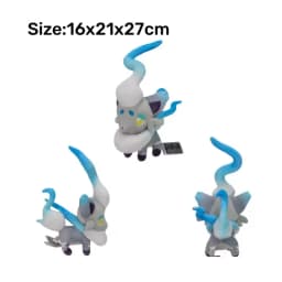Pokemon Plush Set Rayquaza Charizard Eeveelutions Lucario Greninja Soft Stuffed Doll Anime Fans Collectible