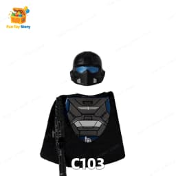 C103 MOC Warriors Heavy Armor Soldiers Game Series mini Character compatible third party Building Blocks Toys Gifts