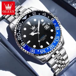 OLEVS 5657 Mens Watch Calendar Quartz Wristwatch 30M Waterproof Luminous Business Men's Hand Clock Watches Men