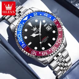OLEVS 5657 Mens Watch Calendar Quartz Wristwatch 30M Waterproof Luminous Business Men's Hand Clock Watches Men
