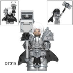 GP201DT014DT015DT017 Lich King Villain Seventh Legion Game Storm City Alliance Guard Puzzle Game Series Building Blocks Toy