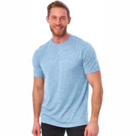 100% Merino Wool T-Shirt Men Short Sleeve Merino Shirts Sport Lightweight Base Layer Hiking Tshirt Soft Breathable Undershirt