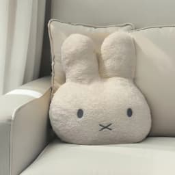Kawaii Miffy Cute Plush Pillow Cartoon Rabbit Add Cotton High Quality Household Bedroom Simple Sofa Cushion Girl Festival Gift