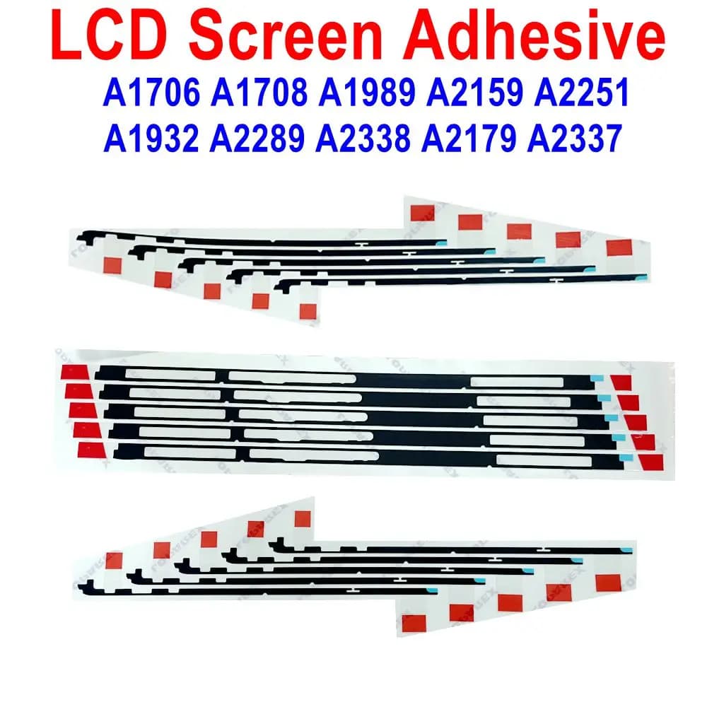 Genuine LCD Screen Adhesive Strip Sticker Tape for Macbook Pro Air A1706 A1708 A1932 A1989 A2159 A2179 A2251 A2289 A2337 A2338