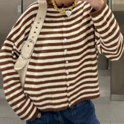 Vintage Long Sleeve Sweaters Cardigan for Spring Autumn Women O-Neck Knitwear Tops Clothing Fashion Basic Button Sweaters Tops