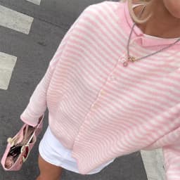Vintage Long Sleeve Sweaters Cardigan for Spring Autumn Women O-Neck Knitwear Tops Clothing Fashion Basic Button Sweaters Tops