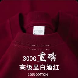 Customized T Shirt DTG Printing 300GSM 100% Cotton Mens T-shirts High Quality Loose Casual Women Tees Personalized Top Workwear