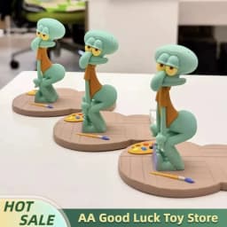 Hot Sale Octopus Phone Holder Stable Cartoon Cute Anime Figure Ornament Funny Cartoon Desktop Stand Home Decor Gift For Fans