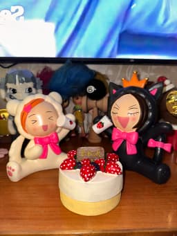 Anime NANA Figure Oosaki Nana Komatsu Nana Cake Decor Resin Ornament Desktop Display Birthday Gift Collection For Anime Fans