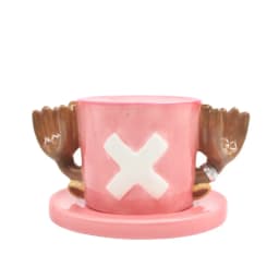Anime One Piece Cosplay Ceramics Mug Water Cup Creative Luffy Ace Sabo Three Brothers Hat Shaped Coffee Milk Cup Ornament Gifts