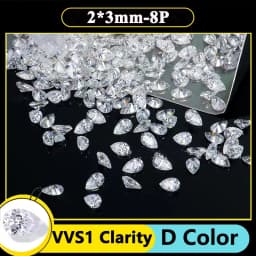 COSFIX 0.1-13ct Rare Pear Cut Moissanite Loose Stone Real D Color VVS1 Lab Grown Super White Certified Pear Moissanite Diamonds