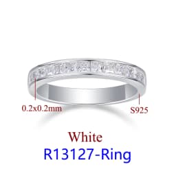 DJMAX Luxury Moissanite Rings for Women Engagement Original 925 Sterling Silver Jewelry Women's Moissanite Diamond Ring New