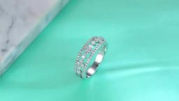 DJMAX Luxury Moissanite Rings for Women Engagement Original 925 Sterling Silver Jewelry Women's Moissanite Diamond Ring New