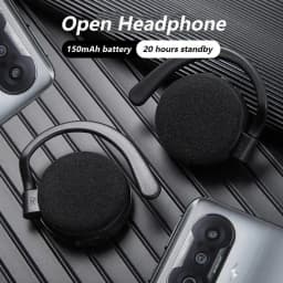 Original TWS K6 Sports Earphone Super Bass Headphones Sweatproof Running Headset With Mic Ear Hook For All Mobile Phone Xiaomi