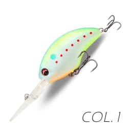 LETOYO 12.5g 52mm Crank Fishing Bait Floating Crankbait Wobbler Pike Bass Lure Artificial Bait